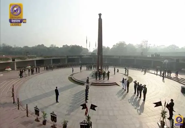 national flag celebration 71th republic day in delhi 